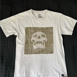 Vans Tee with Skull Design